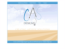 Tablet Screenshot of cas-designs.com